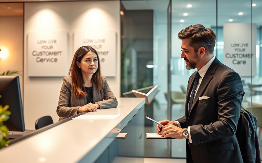 procedimento adequado de atendimento ao cliente